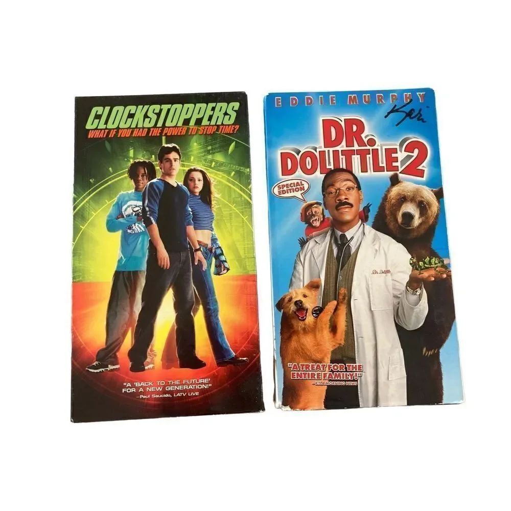 VHS Tape Vintage Movie Y2K 90s 80s Electronics